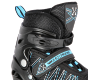 Nils Extreme Łyżworolki Łyżwy 2w1 NH11912 rozm. S 31-34 Czarno-niebieskie - 1121274 - zdjęcie 7